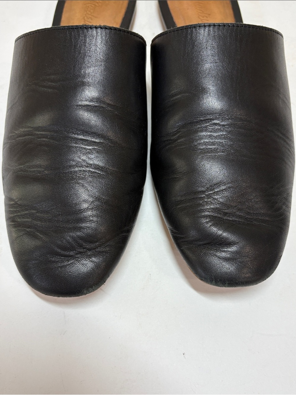 Madewell Black Leather “the Cory” Mules, 8.5 - Picture 4 of 10